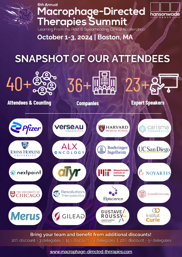 6th Macrophage-Directed Therapies Summit - Attendee List